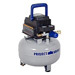 3-Gallon Project Source Portable 110 PSI Pancake Air Compressor $49.98 + Free Shipping