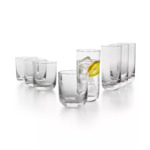 Hotel Collection 8-Count Clear Tumbler Glasses $17.50, 4-Count Highball Glasses w/ Gray Accent or Fluted Highball Glasses $17.50 &amp; More + Free Store Pickup at Macy's or F/S on $25+