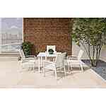 5-Piece Home Decorators Collection Cooper Springs Aluminum Commercial Grade Sling Outdoor Dining Set (White) $319 + Free Shipping