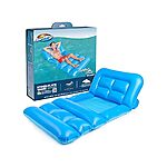 Swimways Comfort Cloud Recliner Chair w/ Fast Inflation, Cup Holder &amp; Foot Rest $10.70 + Free Shipping w/ Prime