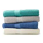 The Big One Solid Bath Towel (Various) 6 for $13.12 ($2.18 each) + Free Store Pickup at Kohl's or F/S on Orders $49+