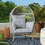 Better Homes &amp; Gardens Ventura Outdoor Wicker Stationary Kid's Egg Chair (3 Colors) $99 + Free Shipping