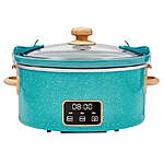 6-Quart The Pioneer Woman Digital Slow Cooker (Teal Speckle) $26.88 + Free S&amp;H w/ Walmart+ or on $35+