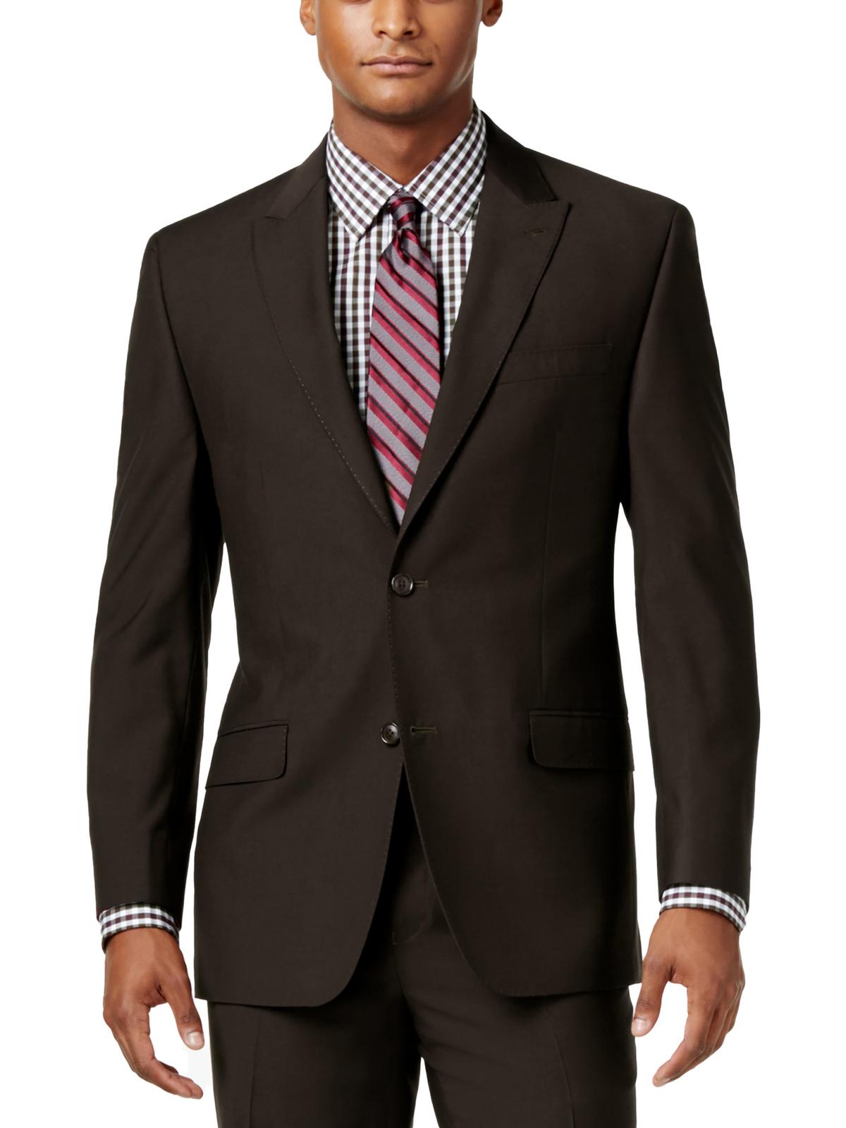 Sean John Msalisbury Mens Classic Fit Suit Separate Two-Button Blazer (Khaki) $47.60 + Free Shipping