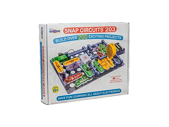 Elenco Snap Circuits: 203 Electronics Exploration $28, Extreme SC-750 $68 + Free Shipping w/ Prime