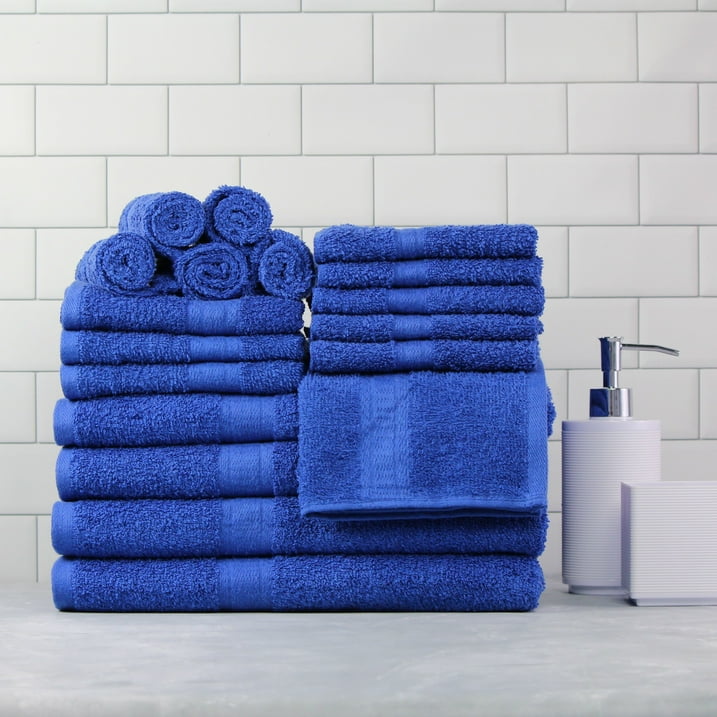 18-Piece Mainstays Bath Collection Cotton Towel Set (Royal Spice) $15.41 + Free S&H w/ Walmart+ or $35+
