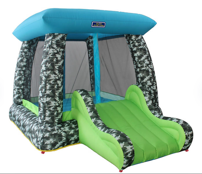 Sam's Club: My 1st Jump 'n Play Camouflage Bounce House w/ Integrated Slide, Basketball Hoop & Air Blower $129.98 + Free Shipping for Plus Members