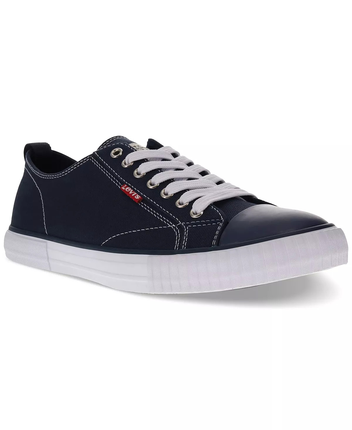 Men's Sneakers & Shoes: Levi's Men's Anikin Lace-Up Sneakers or Anikin Canvas Sneaker $17.50 & More + Free Store Pickup at Macy's or F/S on $25+
