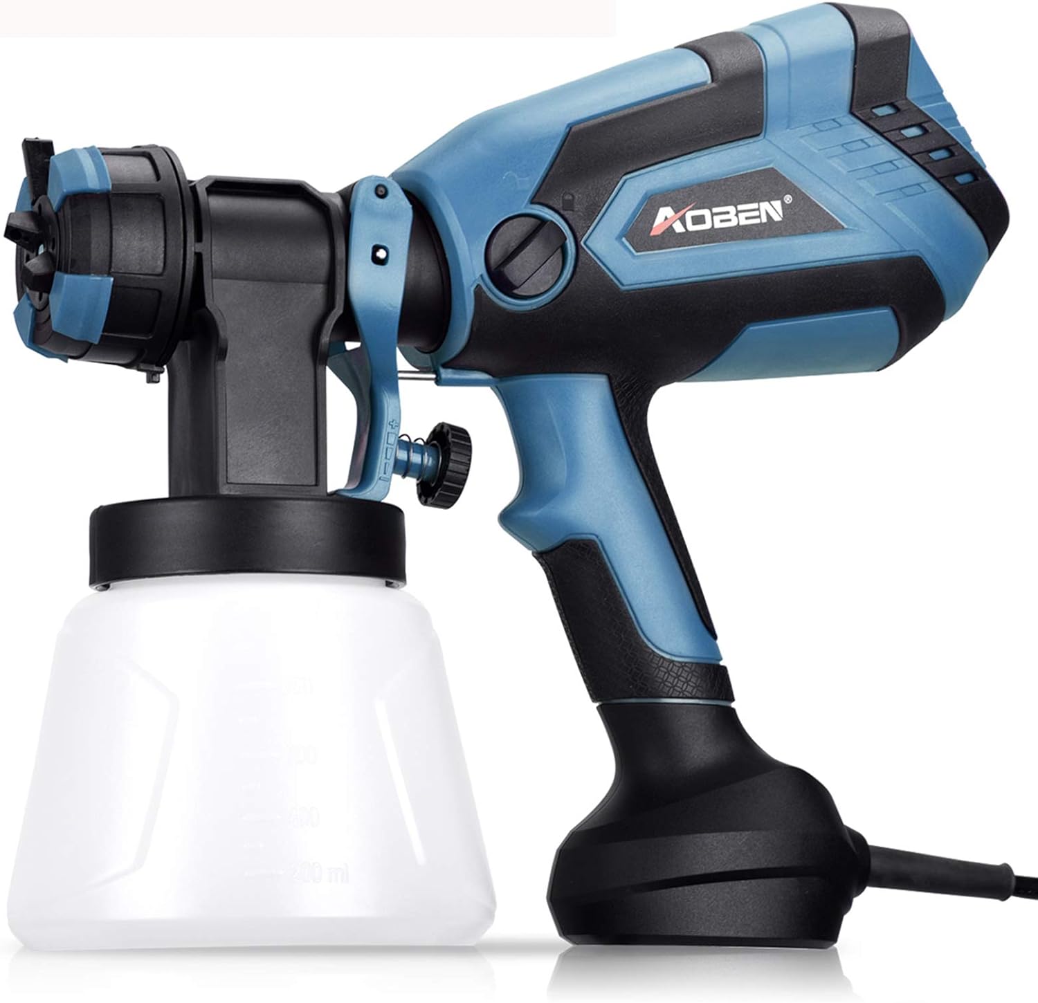 Aoben 750-W Electric Paint Gun Sprayer w/ 4 Nozzles & 1000ml Container (Blue) $20 + Free Shipping w/ Prime or on $35+