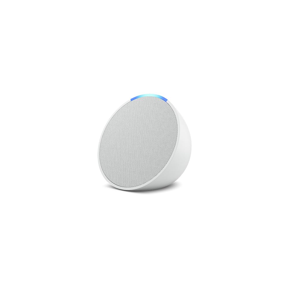 Amazon Echo Pop Full sound compact smart speaker w/ Alexa (Glacier White) $19.99 + Free Shipping w/ Prime or on $35+
