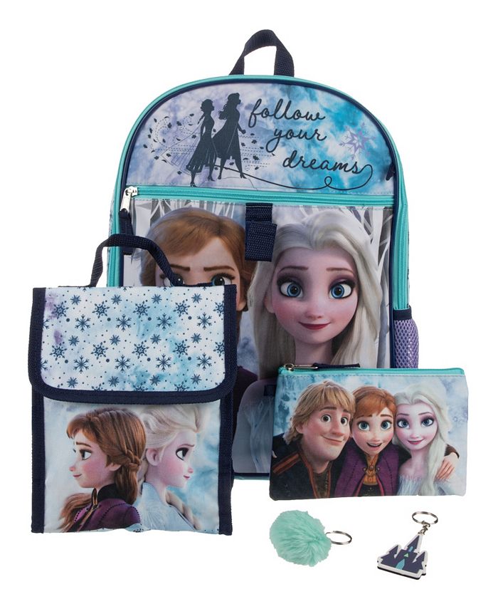 5-Piece Kids' Frozen Backpack Set $12.56, Inmocean Shark Backpack w/ Stationary Set $12.56 + Free Store Pickup at Macy's or F/S on $25+