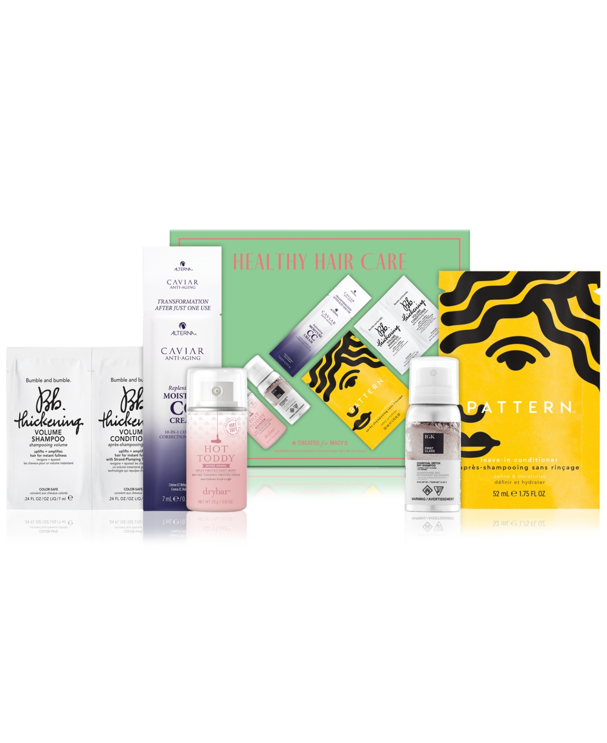 5-Piece Healthy Hair Care Set + $5 Bonus Coupon  $10 + Free Store Pickup at Macy's or F/S on $25+