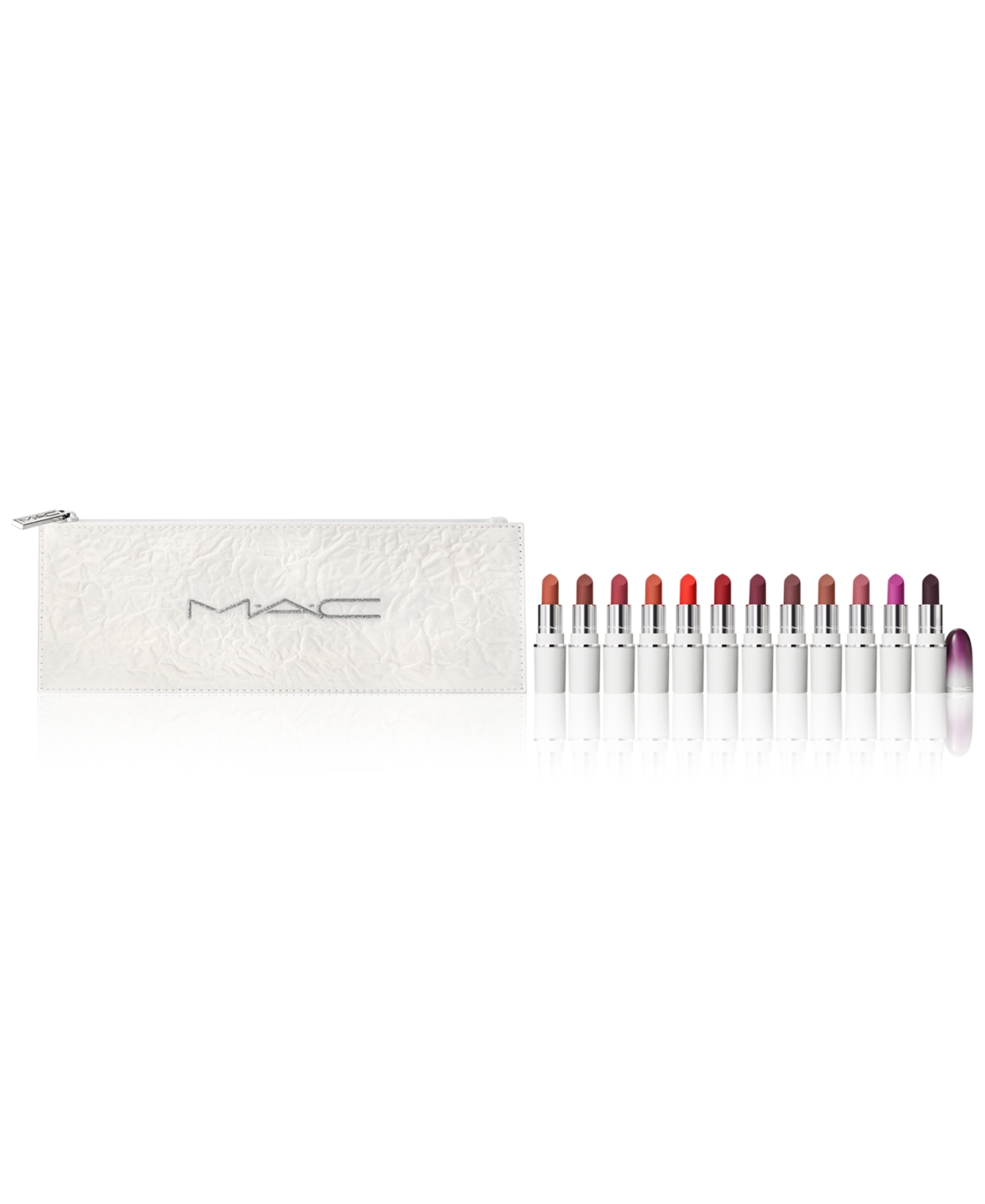 13-Piece Mac Lips By The Dozen Mini Powder Kiss Lipstick Set $44.50 + Free Shipping