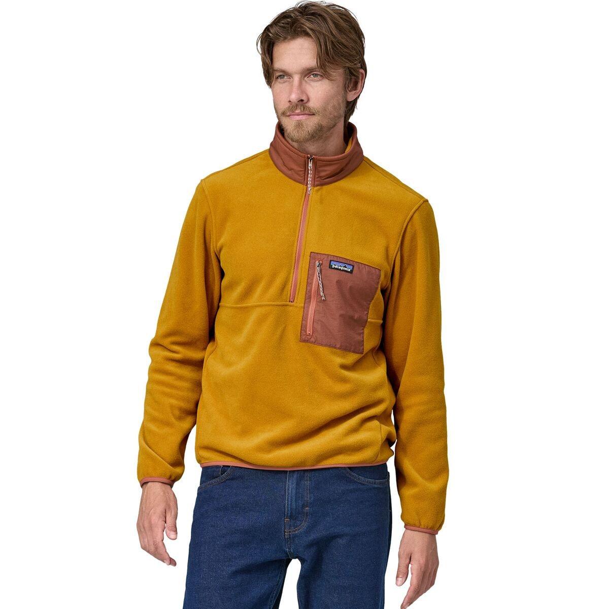 Patagonia Men's Microdini Half-Zip Pullover Sweatshirt (Cosmic Gold) $58.05 + Free Shipping
