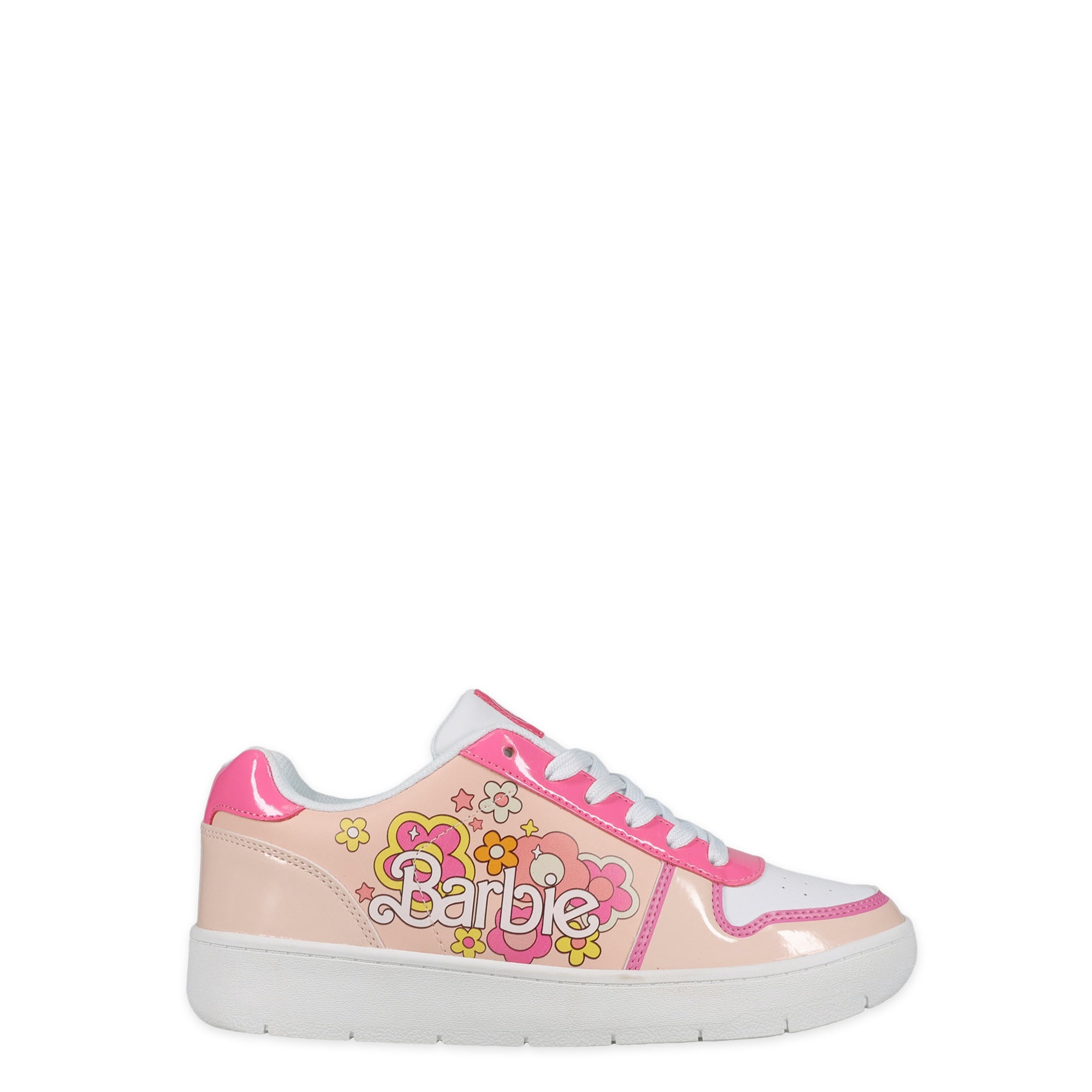 Women's Barbie by Mattel Pink Casual Court Sneaker or Disney Stitch Low Top Slip-on Sneaker (Sizes: 6-11) $15 + Free Shipping w/ Walmart+ or on $35+