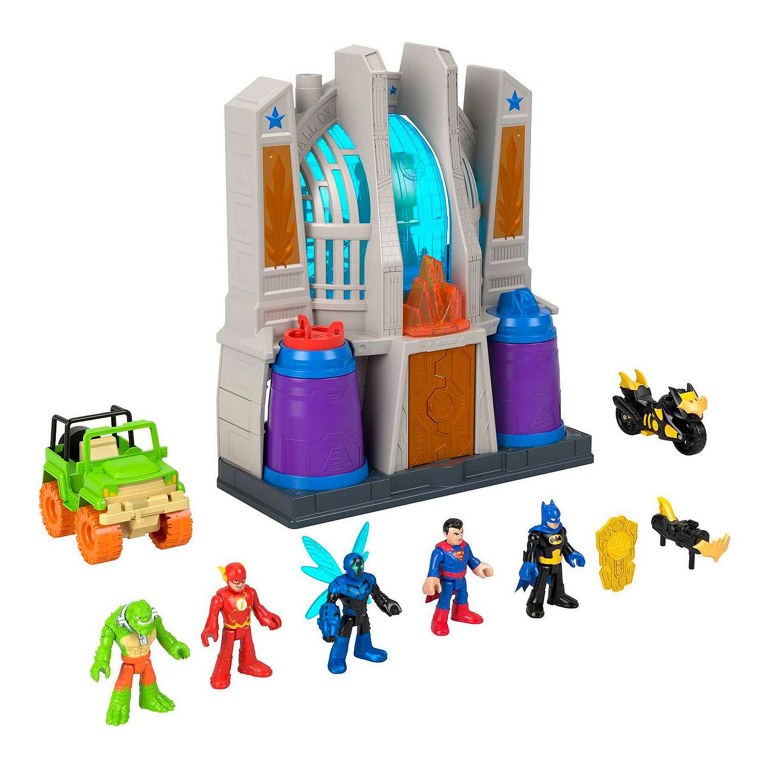 Fisher-Price Toys: Little People Supermarket Gift Set $35, Imaginext DC Super Friends Hall of Justice Playset  $42 & More + Free Store Pickup at Kohl's or F/S on Orders $49+