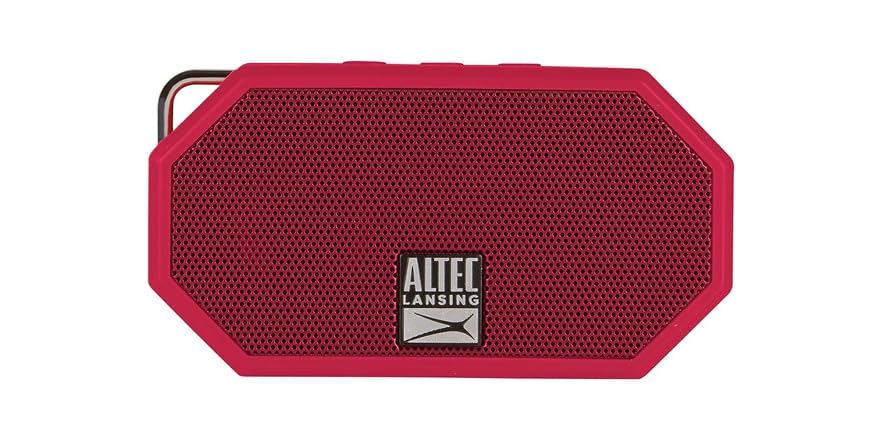 Altec Lansing Mini H2O Waterproof Speaker (Red) $9 + Free Shipping w/ Prime