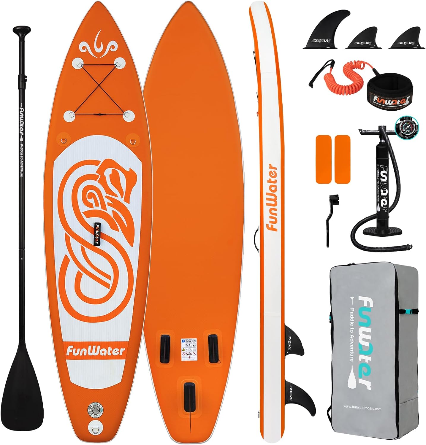 funwater inflatable paddle board