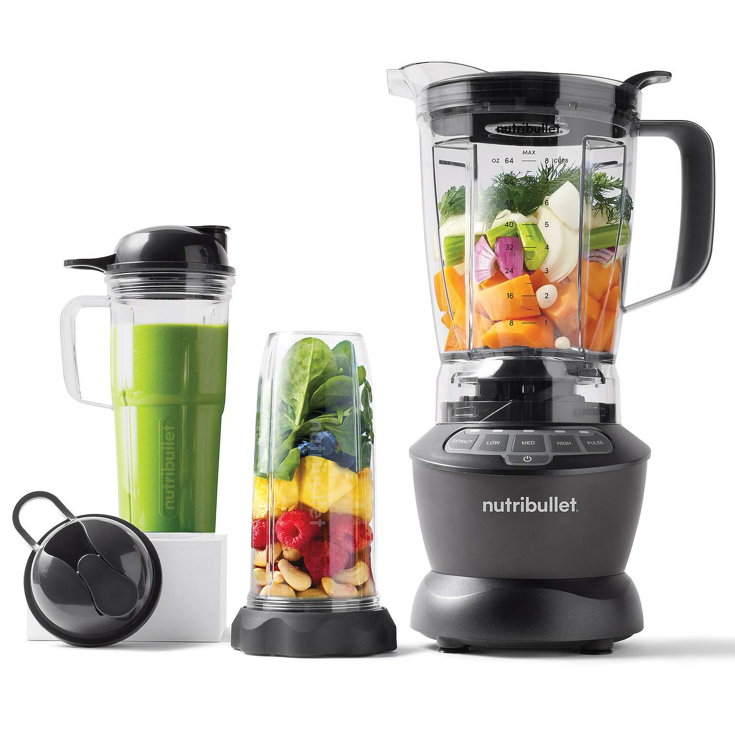 NutriBullet 1200Watt Blender Combo w/ Single Serve Cups + 10 Kohl's