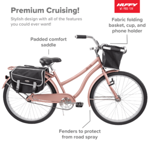 Rose gold hotsell bike basket