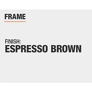 Riverbrook espresso shop brown swivel
