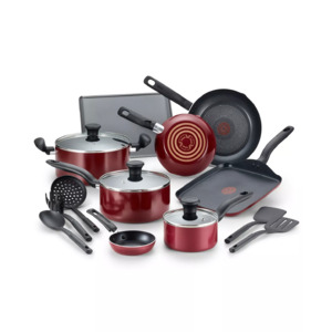 T-Fal Expert Pro Aluminum Nonstick 12-Piece Cookware Set - Macy's