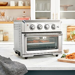 Cuisinart Air Fryer Toaster Oven Stainless Steel Ctoa-122 : Target