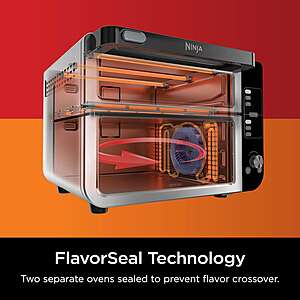 Ninja 12 in 1 Countertop Double Oven 40 Kohl s Cash
