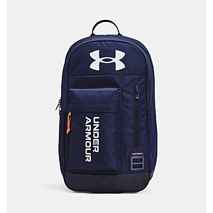 Orange and black under best sale armour backpack