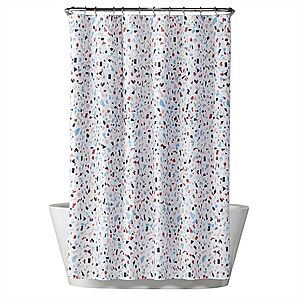 The Big One Shower Curtains (Various) $6.50 + Free Store Pickup at Kohl's or F/S on Orders $49+ $6.49
