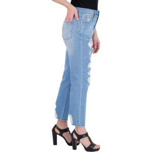 Women's Jeans: No Boundaries Juniors High Rise Skinny Jeans (Dark Rinse)