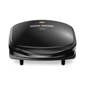 George Foreman 2-Serving Classic Plate Electric Indoor Grill and Panini Press (Black) $13.99 + F/S w/ Prime or on Orders $35+