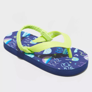 Cat & Jack Toddler Sandals & Shoes: Adrian Slip-On Flip Flop Sandals $3.50, Theo Water Shoes $10.50 & More + Free Store Pickup at Target or FS on $35+