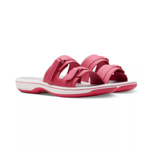 Clarks Women's Sandals & Sneakers: Cloudsteppers Breeze Piper Comfort Slide Sandals $23.10 Cloudsteppers Drift Ave Slip-On Wedge Sandals  $28.98 & More + F/S on $25+