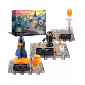 Discovery Mindblown Kids' Toys: Toy Circuitry Action Experiment Set $  13, Telescope w/ Tripod $  50 + Free Store Pickup at Macys or FS on $  25+