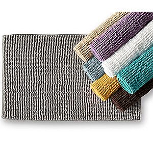 The Big One Chenille Bath Rugs: 17"x24" (Various Colors) $4.15 & More + Free Store Pickup at Kohl's or F/S on Orders $49+