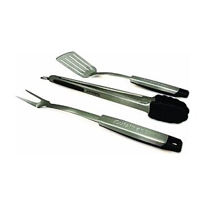 3-Piece Cuisinart Professional Grill Tool Set (Spatula, Tongs, Fork) $12.99 + Free Shipping w/ Prime