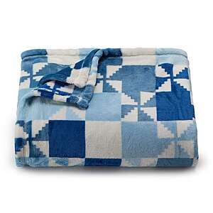 72" The Big One Oversized Supersoft Plush Throw Or 2-Pack Throw Pillows Set $7.64 + Free Store Pickup at Kohl's or F/S on Orders $49+