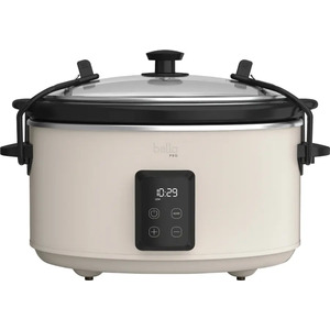5-Quart bella PRO Programmable Slow Cooker (Oatmilk) $24.99 + Free Shipping