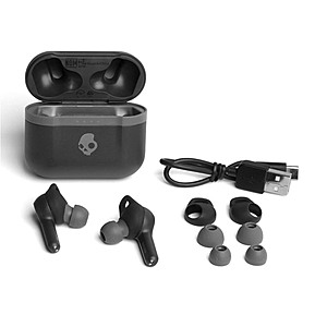 2-Pack Skullcandy Indy Evo In-Ear Wireless Bluetooth Earbuds w/ 30-Hr Battery (Black or Chill Grey) $29.22 ($14.61 Ea) + Free Shipping w/ Prime