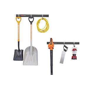 Select Stores: 8-Piece Rubbermaid FastTrack Garage Organization Rail System .90 + Free Store Pickup (limited availability)
