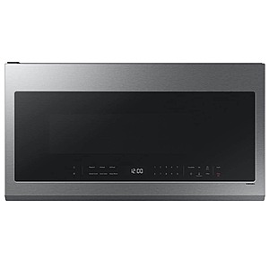 Samsung 2.1 cu. ft. Over-the-Range Microwave w/ Wi-Fi (Fingerprint Resistant Stainless Steel) $298 + Free Shipping