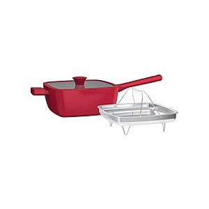 4.5-Quart So Yummy by bella 3-Piece Square Pan Aluminum Cookware Set  + Free S/H for Prime Members