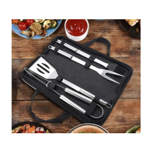 Grill Accessories: 4-Piece Tools Stainless Steel Grill Accessories Set $8.99, 26-Piece Griddle Accessories Kit $14.99 & More + Free Shipping w/ Prime