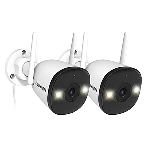 Defender AI Powered 4K Guard Pro Wi-Fi 6 Plug-in Security Camera $49.99, 2-Pack $89.99 + Free Shipping