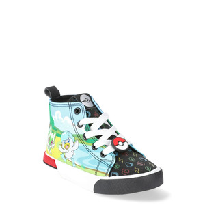 Ground Up Pokémon Little & Big Kids Lace-Up High Top Sneakers $7.19 + Free S&H w/ Walmart+ or on $35+