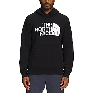 The North Face Men's Half Dome Logo Hoodie (Tnf Black/tnf White)  + Free Shipping