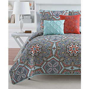 3-Piece VCNY Yara Reversible Quilt Set (Various, Full/Queen) $23.09 & More + F/S on Orders $25+