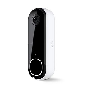 Arlo Battery/Wired Doorbell Smart Wi-Fi Video Doorbell 2K (2nd Generation; AVD4001​) $59.99 + Free Shipping