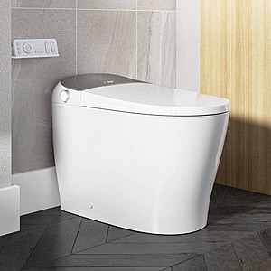 Horow Tankless Elongated Smart Toilet Bidet w/ Auto Flush, Heated Seat, Warm Air Dryer & Bubble Infusion Wash $559 & More + Free Shipping